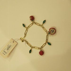 Kate Spade Apple of My Eye Charm Bracelet